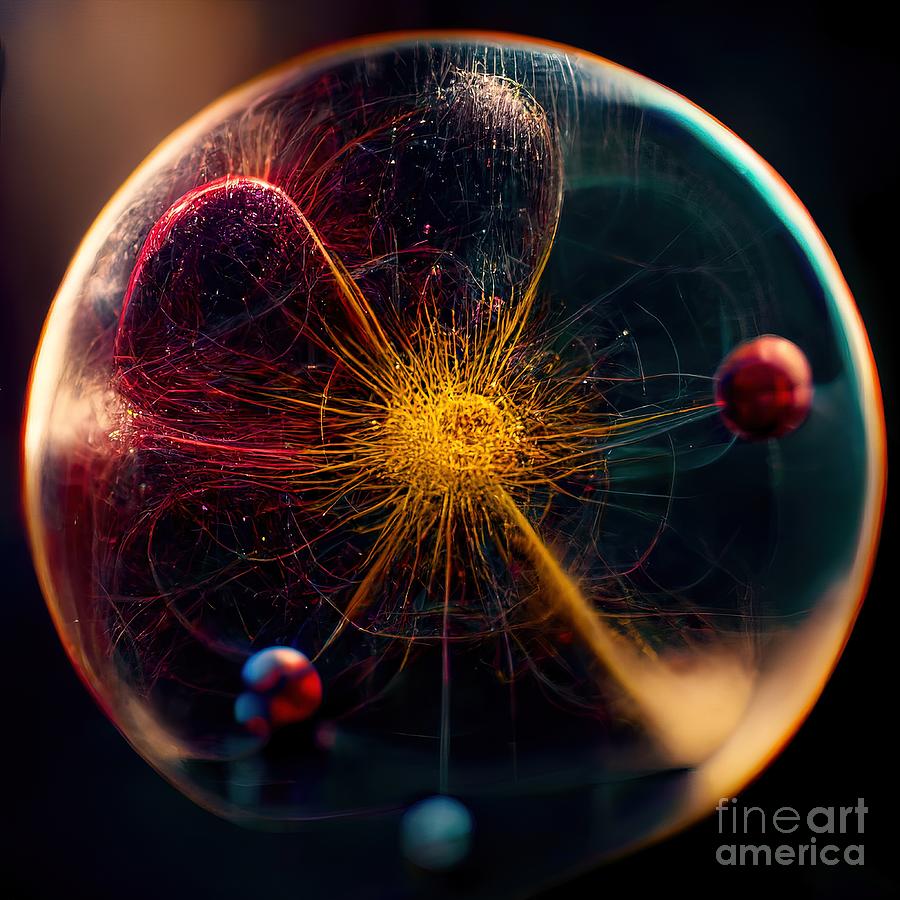 Subatomic Particles And Atoms #24 Photograph by Richard Jones/science Photo Library