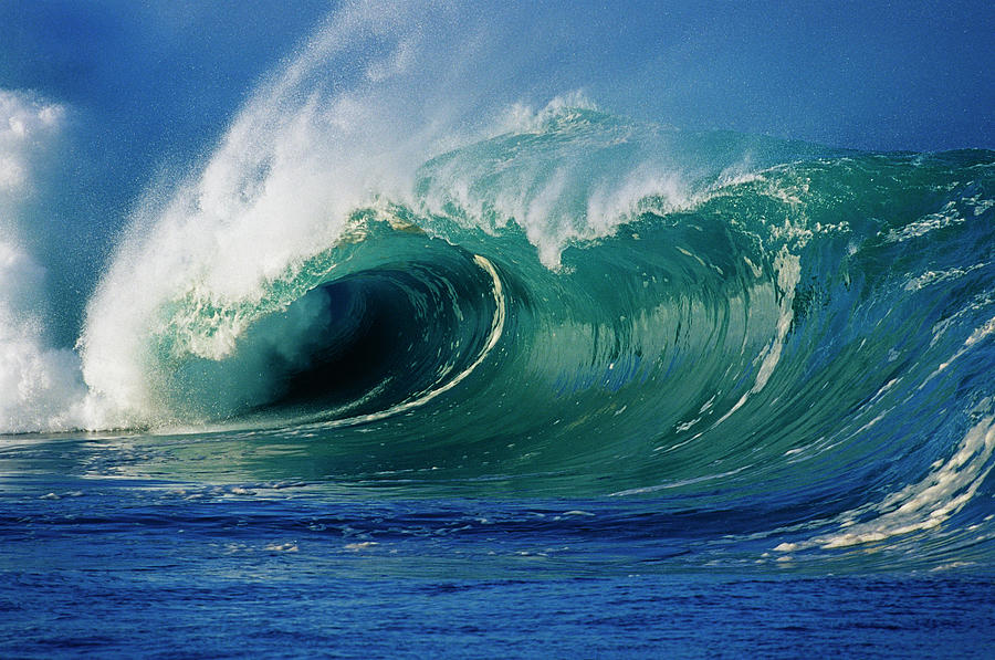 Waves Splashing In The Sea Photograph by Panoramic Images - Pixels