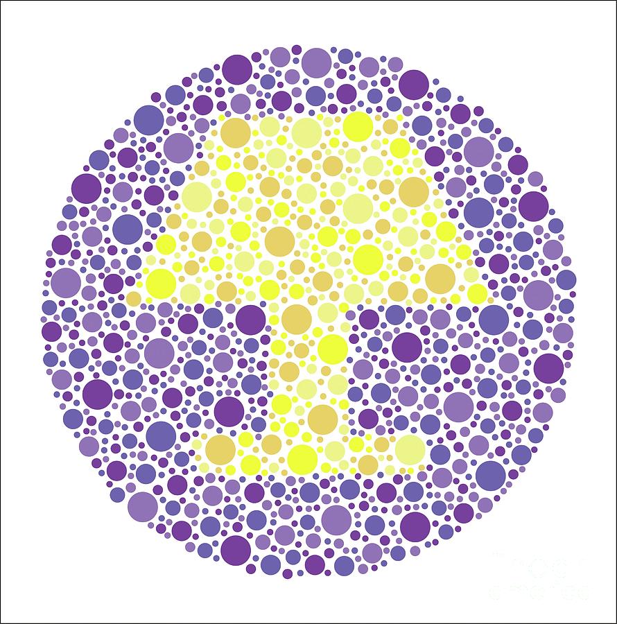 Colour Blindness Test Chart Photograph By Chongqing Tumi Technology Ltdscience Photo Library 0027