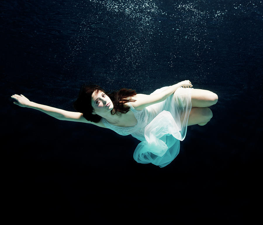Ballet Dancer Underwater #25 Photograph by Henrik Sorensen