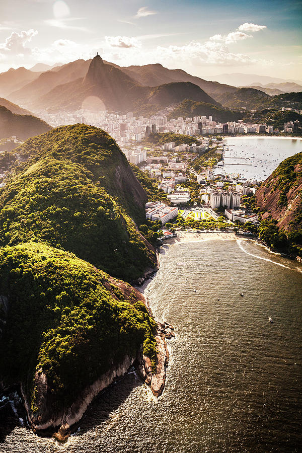 Cityscape, Rio De Janeiro, Brazil #25 Digital Art by Antonino Bartuccio