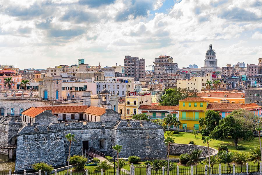 Havana, Cuba Downtown Skyline Photograph by Sean Pavone - Fine Art America