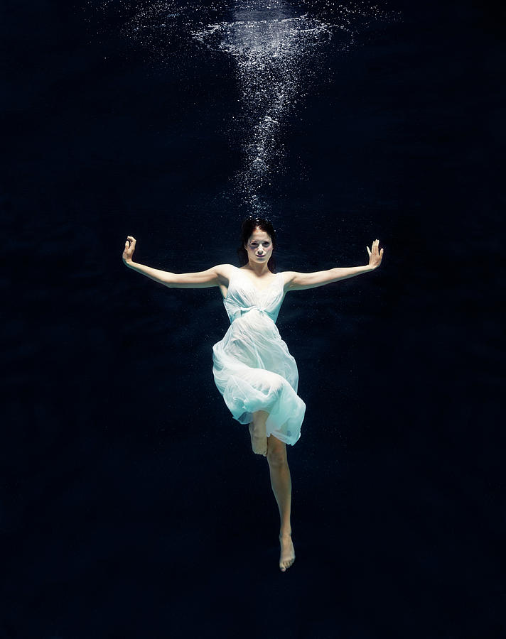 Ballet Dancer Underwater #26 Photograph by Henrik Sorensen