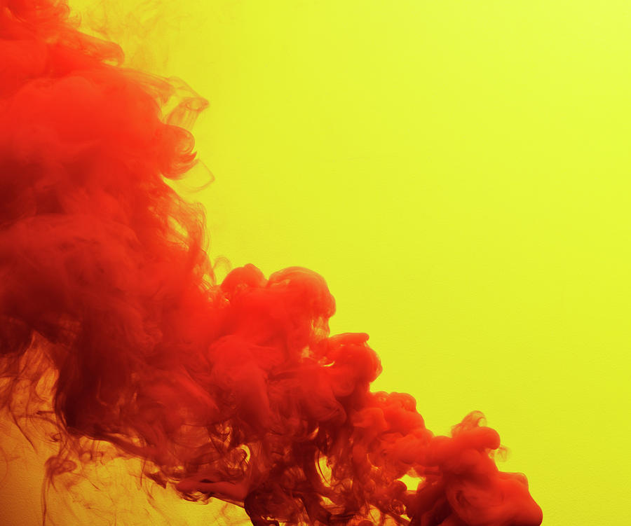Colored Smoke #26 Photograph by Henrik Sorensen