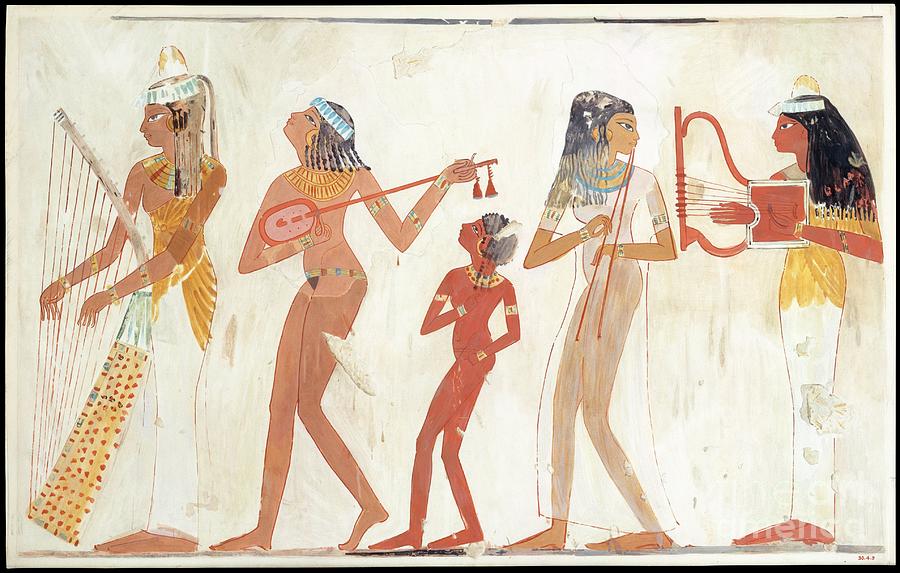 Egyptian Tomb Scene #26 Photograph by Metropolitan Museum Of Art/science Photo Library