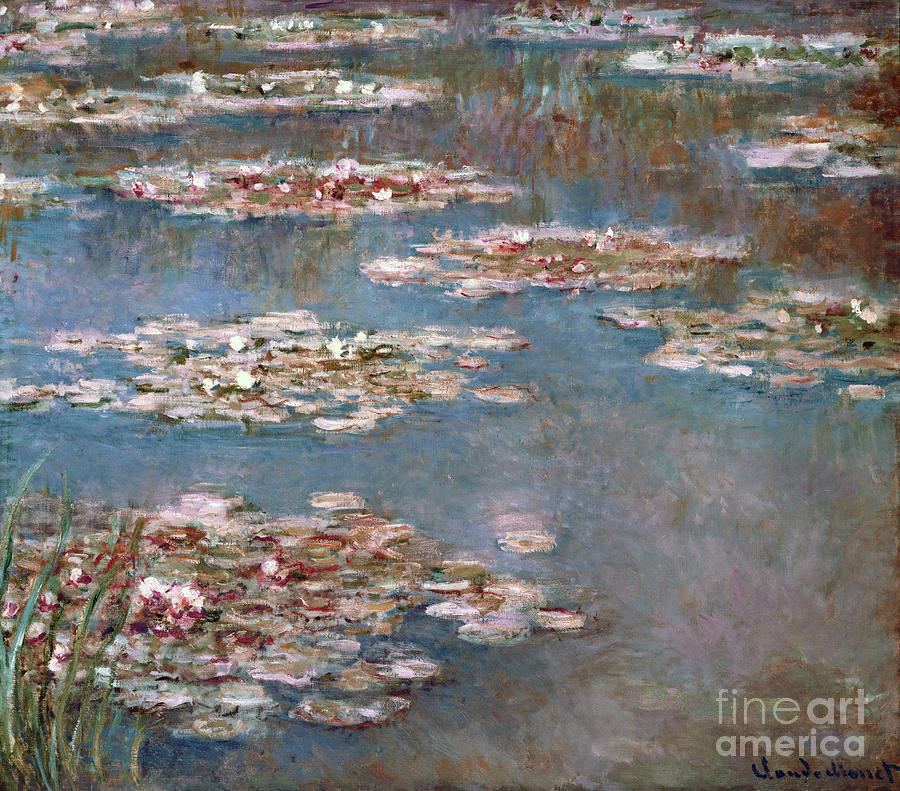 Claude Monet Painting - Nympheas #26 by Claude Monet