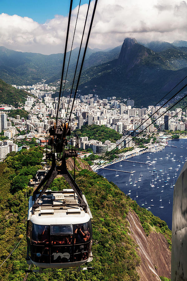 Cityscape, Rio De Janeiro, Brazil #27 Digital Art by Antonino Bartuccio