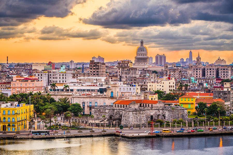 Architecture Photograph - Havana, Cuba Downtown Skyline #27 by Sean Pavone