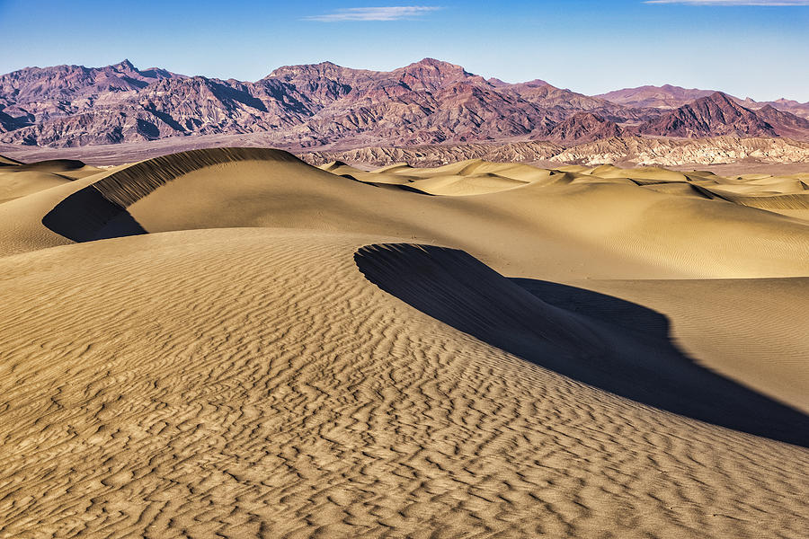 Mesquite Dunes, Death Valley National Photograph by John Ford - Fine ...