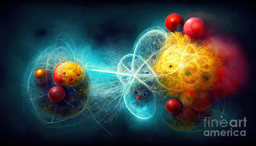 Subatomic Particles And Atoms #27 Photograph by Richard Jones/science Photo Library