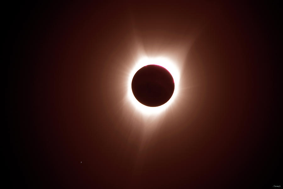 Eclipse Photograph - 271 Eclipse 2017 by Gordon Semmens