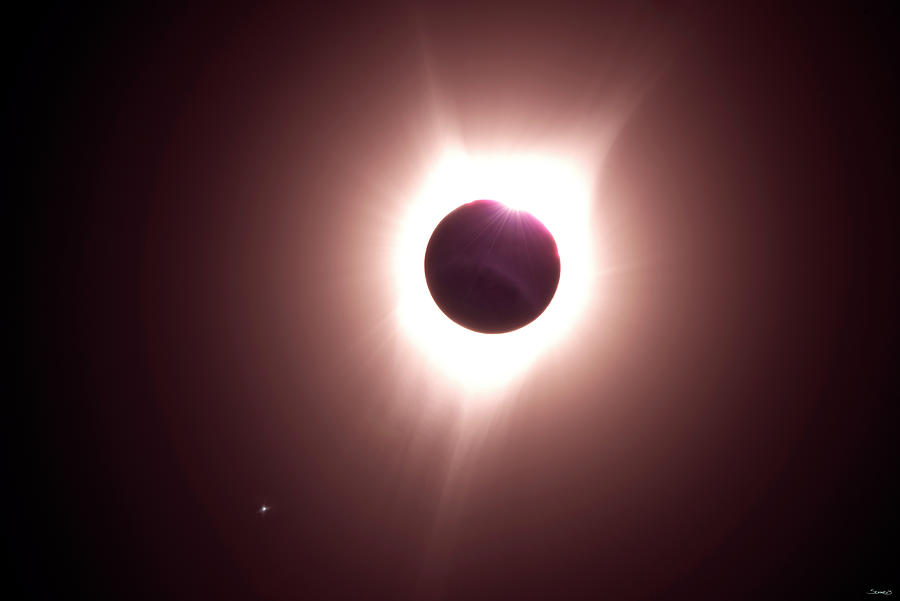 Eclipse Photograph - 274 Eclipse 2017 by Gordon Semmens