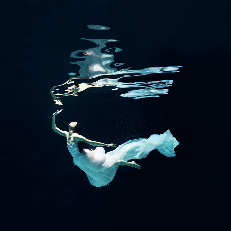 Ballet Dancer Underwater by Henrik Sorensen