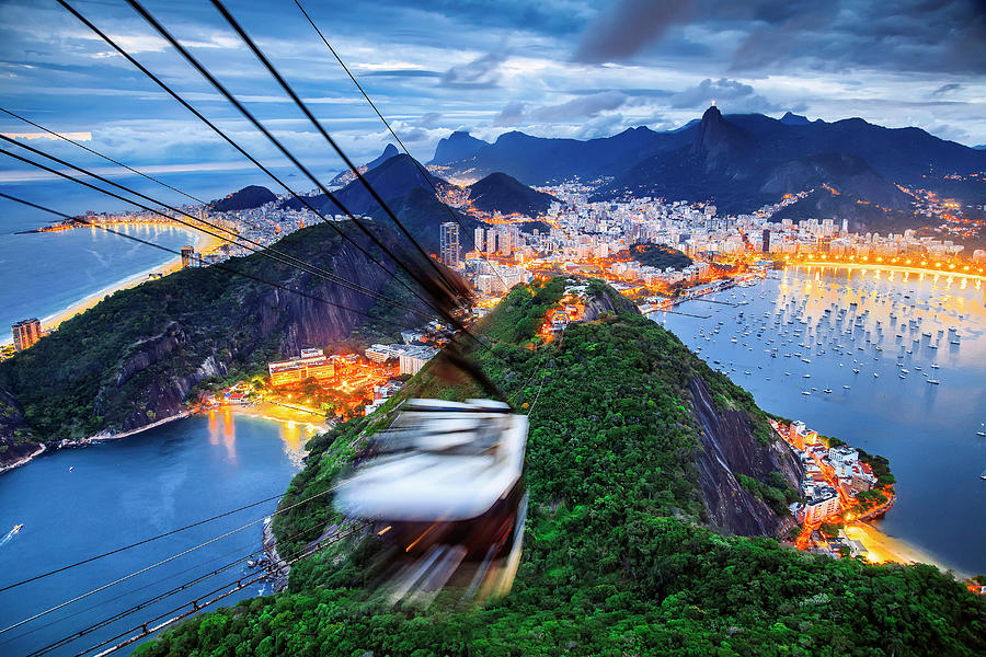 Cityscape, Rio De Janeiro, Brazil #28 Digital Art by Antonino Bartuccio