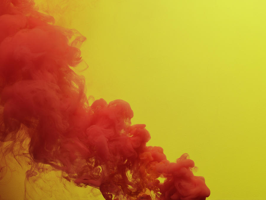 Colored Smoke #28 Photograph by Henrik Sorensen