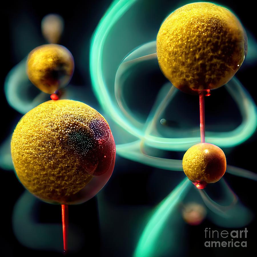 Subatomic Particles And Atoms #28 Photograph by Richard Jones/science Photo Library