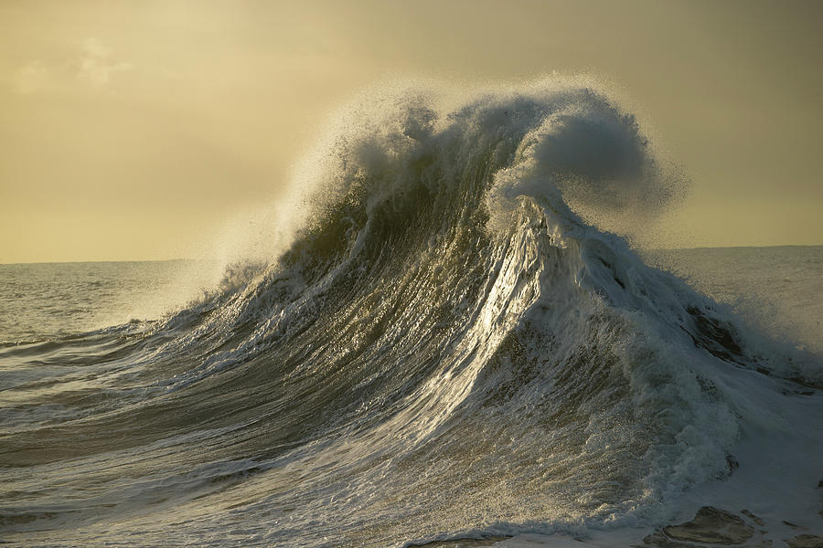 Waves In The Pacific Ocean, San Pedro Photograph by Panoramic Images ...