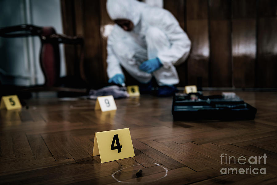 Crime Scene Investigation Photograph by Microgen Images/science Photo ...
