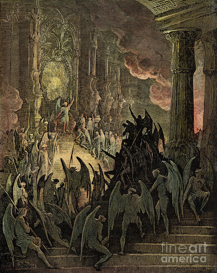 Dore's Illustrations for Paradise Lost by Doré, Gustave