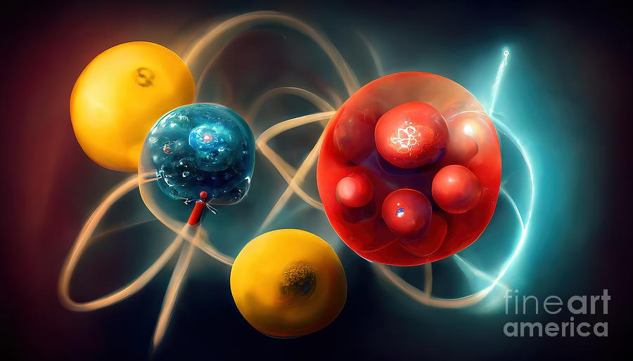 Subatomic Particles And Atoms #29 Photograph by Richard Jones/science Photo Library