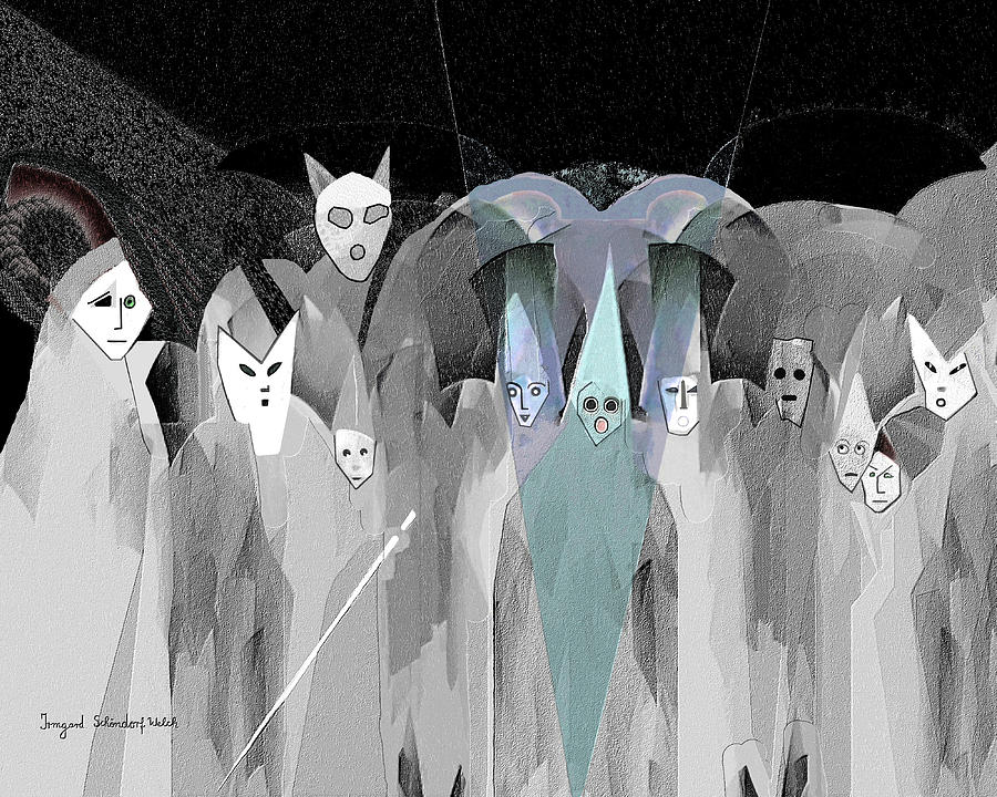 Pale Digital Art - 2950 Trick Or Treat by Irmgard Schoendorf Welch Pale Digital Art - 2950 Trick Or Treat by Irmgard Schoendorf Welch