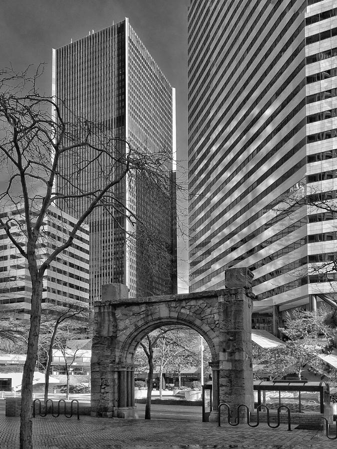 2nd Avenue Seattle Arch Photograph by Jerry Abbott