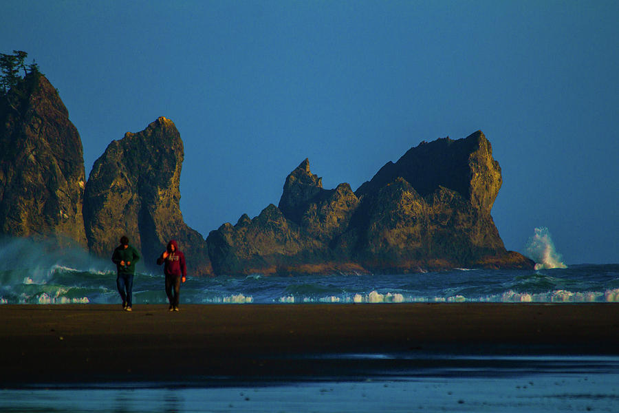 2nd Beach - Olympic National Park, Washington Photograph by Steve Schrock