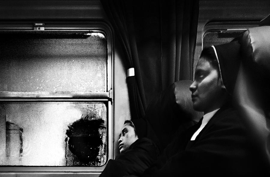 Train Photograph - 2nd Class by Franco Maffei