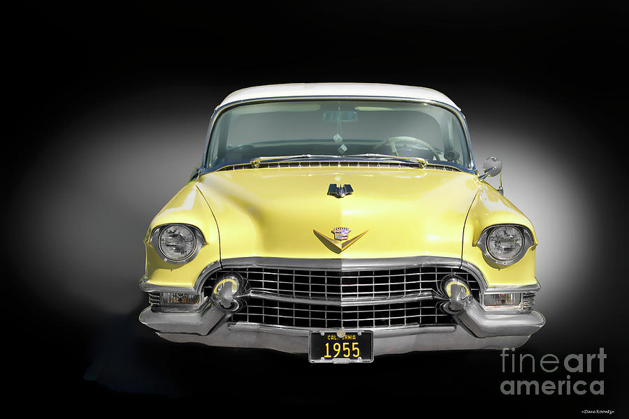Transportation Photograph - 1955 Cadillac Coupe DeVille #3 by Dave Koontz