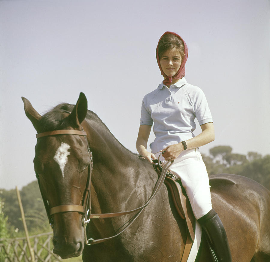 Horse Photograph - 1960 Rome Summer Olympic Games #3 by George Silk