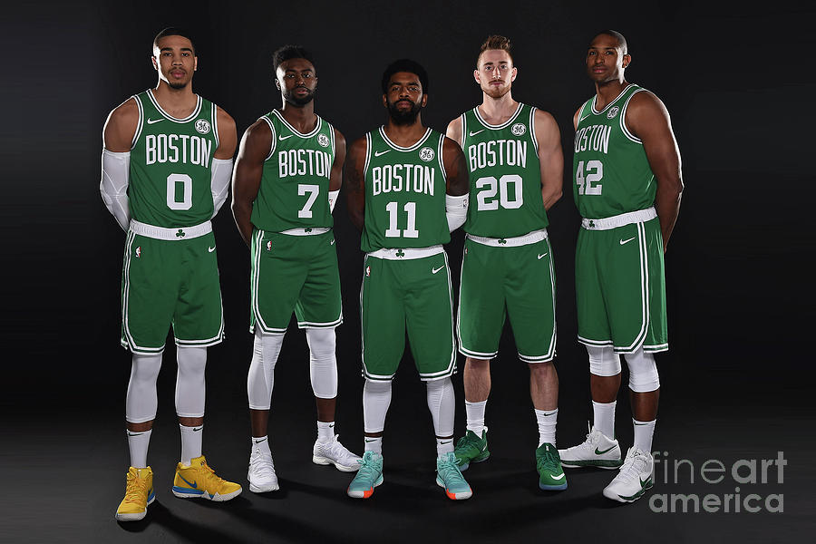 2018-19 Boston Celtics Media Day Photograph by Brian Babineau