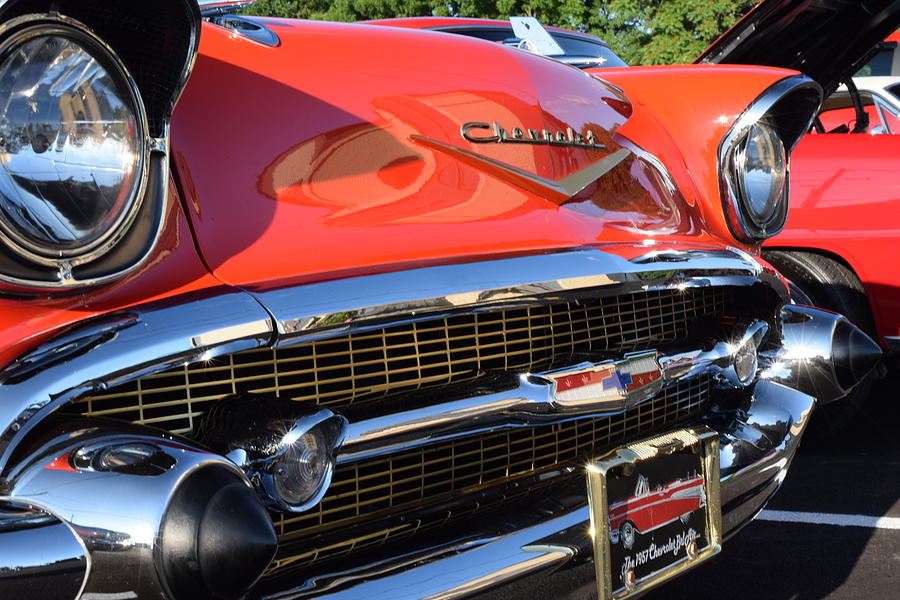 57 Chevy Convertible Photograph By Anthony Latella - Pixels