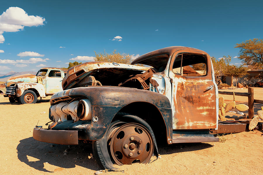 Abandoned cars in Solitaire, Namibia Africa Photograph by Artush Foto ...