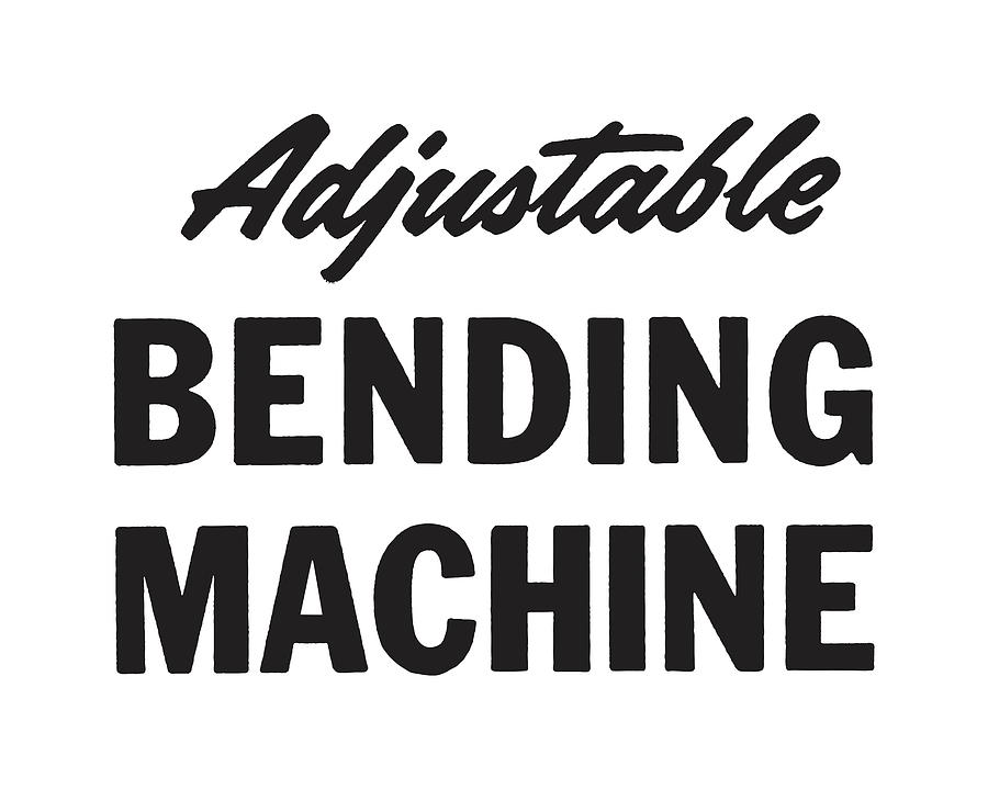 Adjustable Bending Machine Drawing by CSA Images - Fine Art America