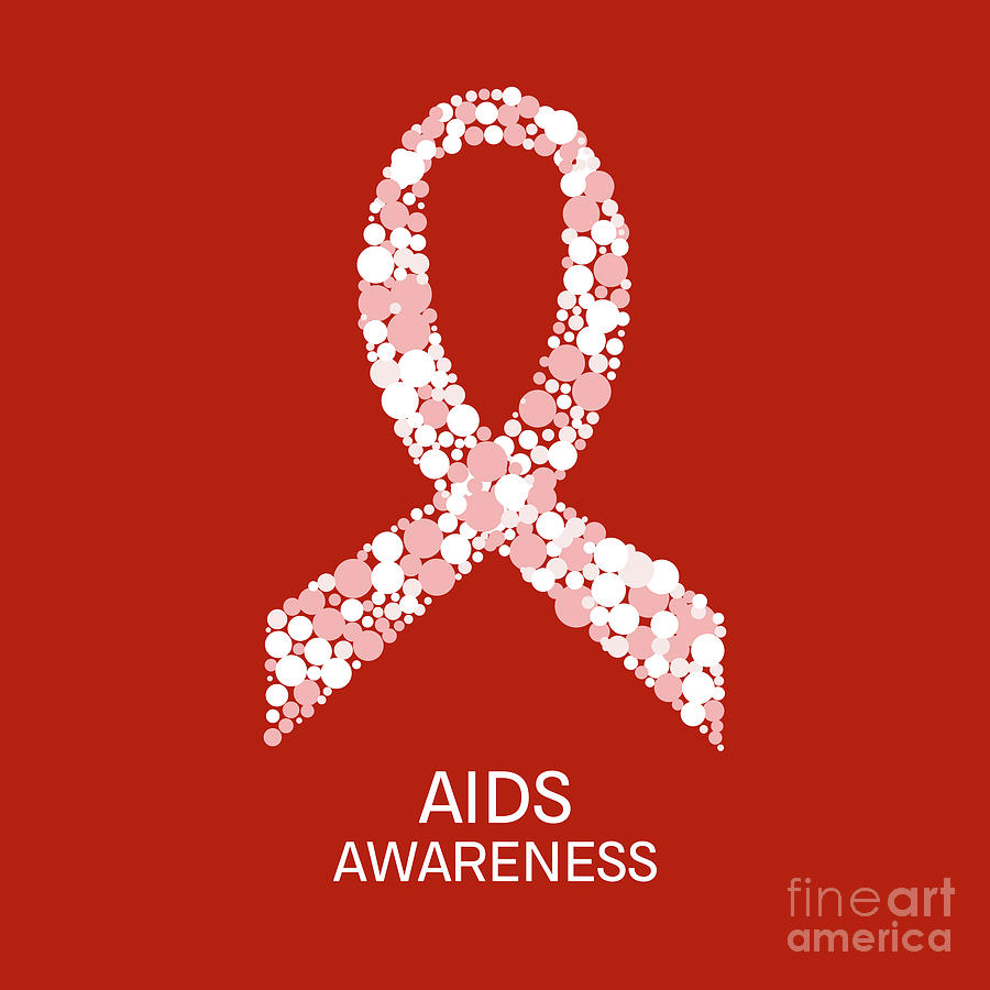 Aids Awareness Ribbon #3 Photograph by Art4stock/science Photo Library