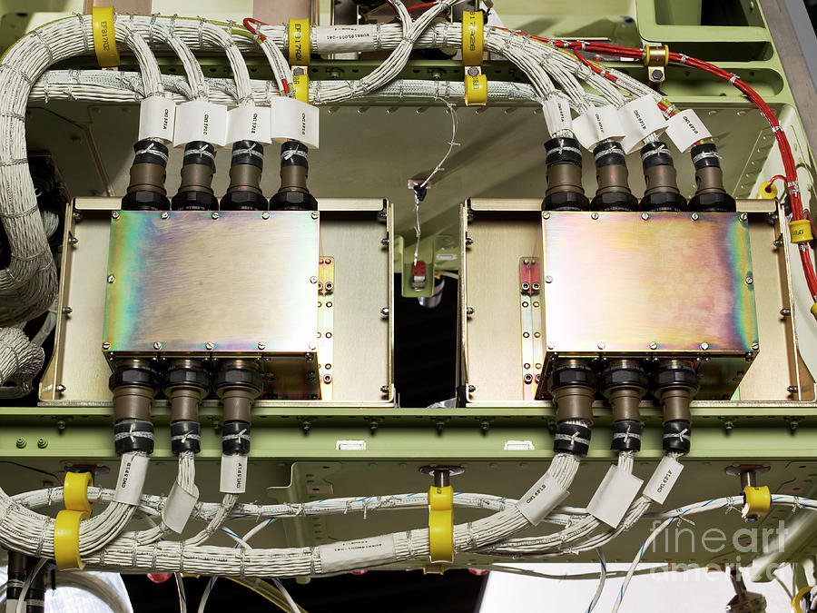 Aircraft Wiring Photograph by John Mclean/science Photo Library - Fine ...