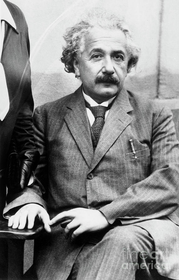 Albert Einstein Photograph - Albert Einstein #3 by Bettmann