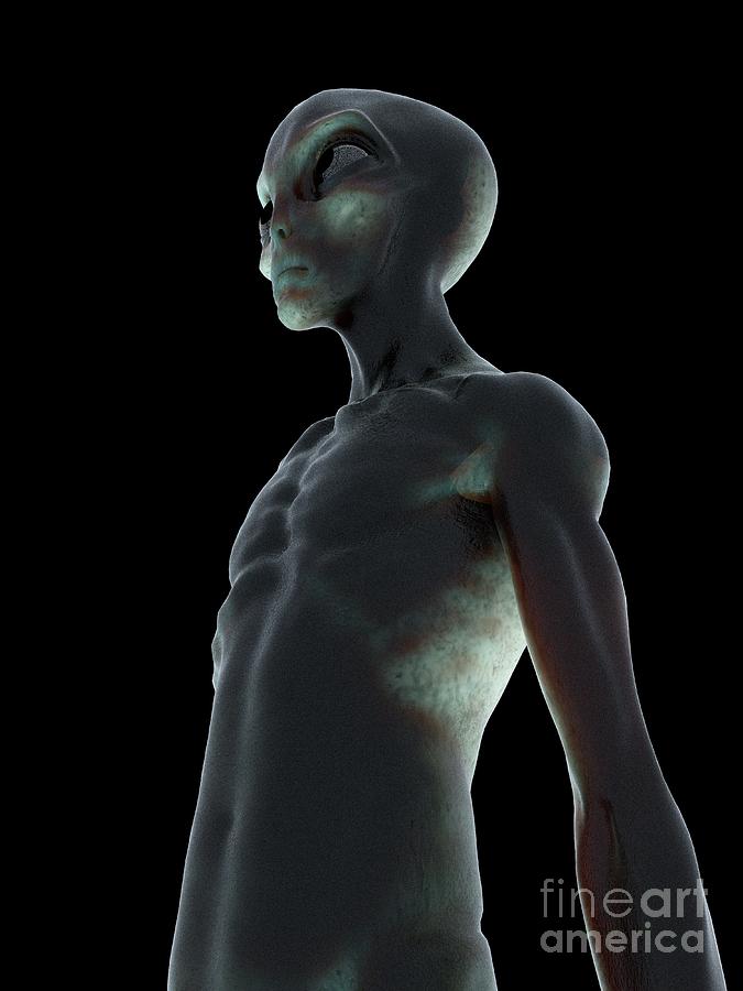 Space Photograph - Alien #3 by Sebastian Kaulitzki/science Photo Library