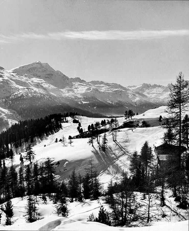 Alpine Slopes #3 Photograph by Alfred Eisenstaedt
