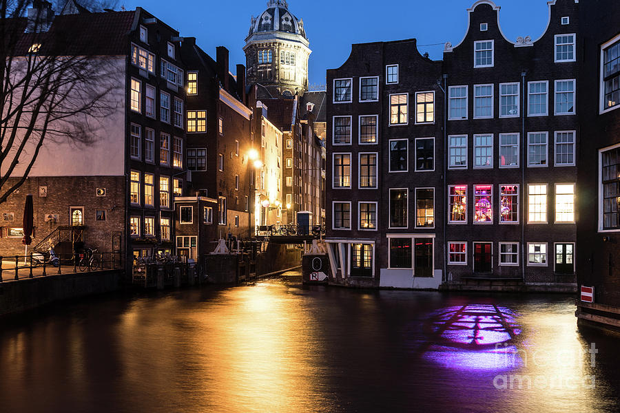 Amsterdam canals #3 Photograph by Didier Marti