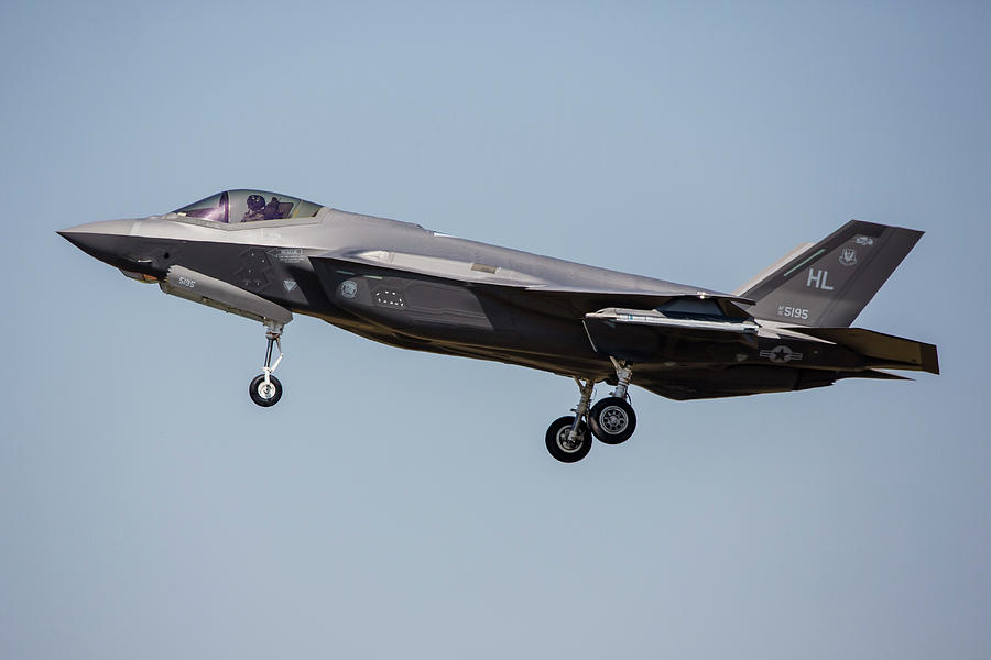 An F-35a Of The 388th Fighter Wing Photograph by Timm Ziegenthaler ...