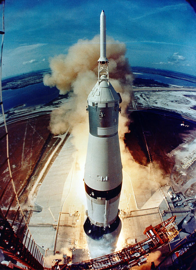 Apollo 11 Launch, 1969 #5 Photograph by Science Source