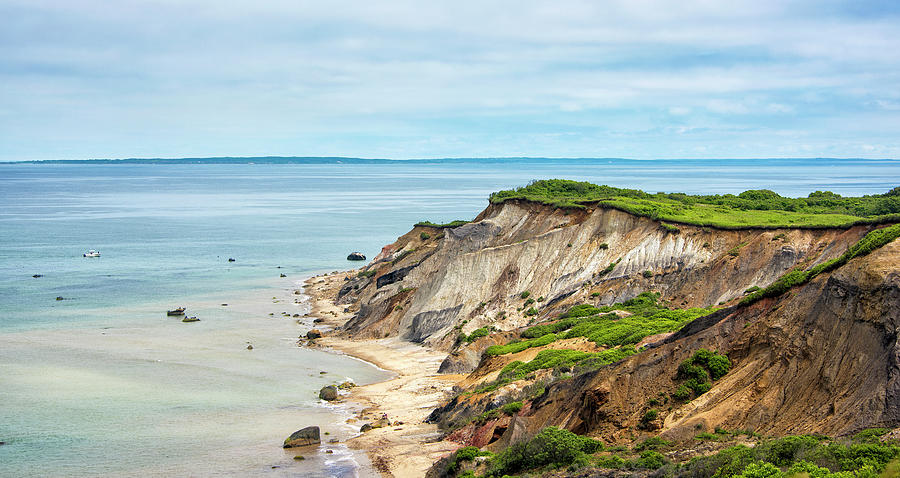 Aquinnah Cliffs and Beach - Martha's Vineyard Photograph by Brendan ...