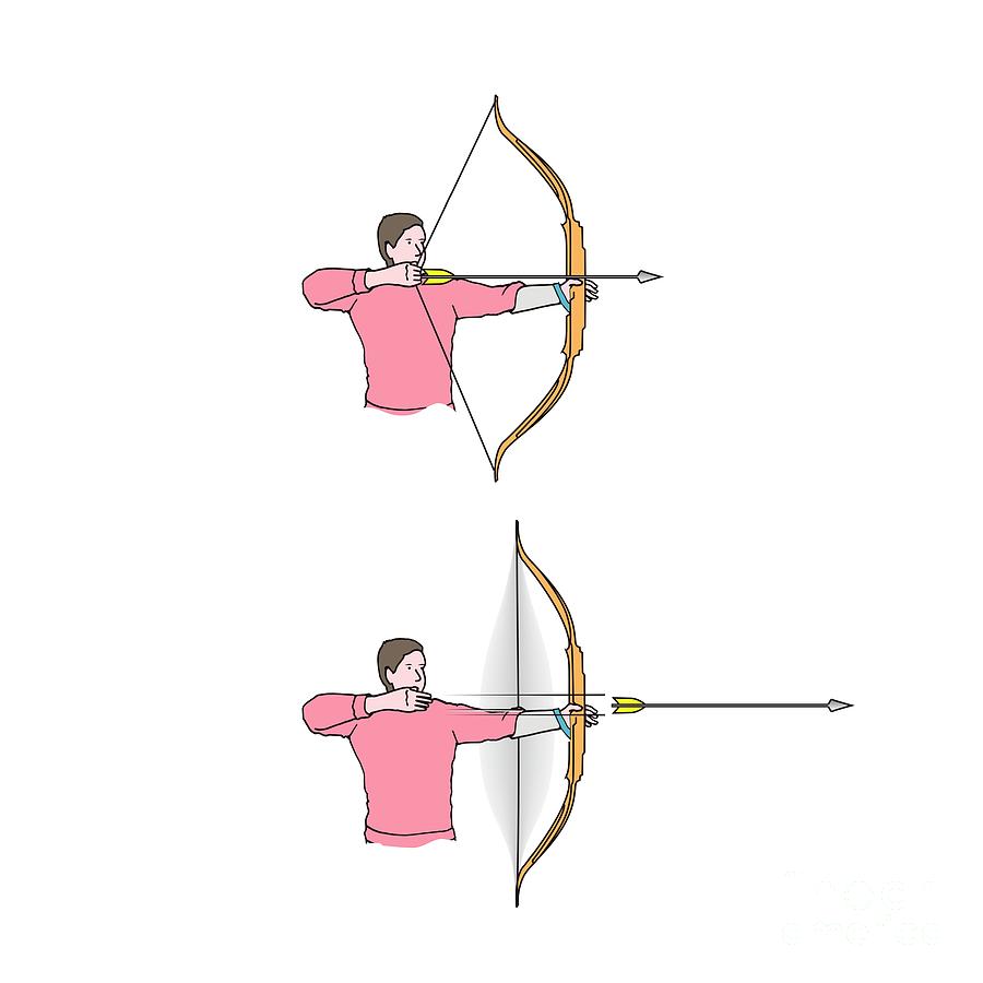 Archer With A Longbow #3 Photograph by Science Photo Library