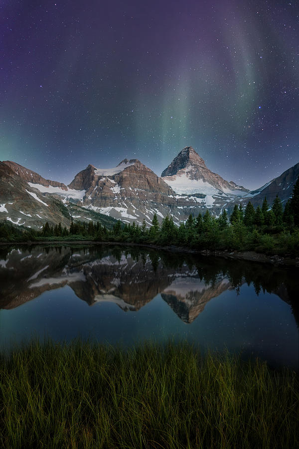 Mountain Photograph - Assiniboine #3 by Christoph Schaarschmidt