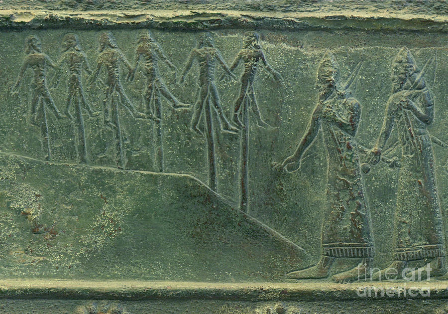 Ashurbanipal Photograph - Assyrian Balawat Gates #3 by David Parker/science Photo Library