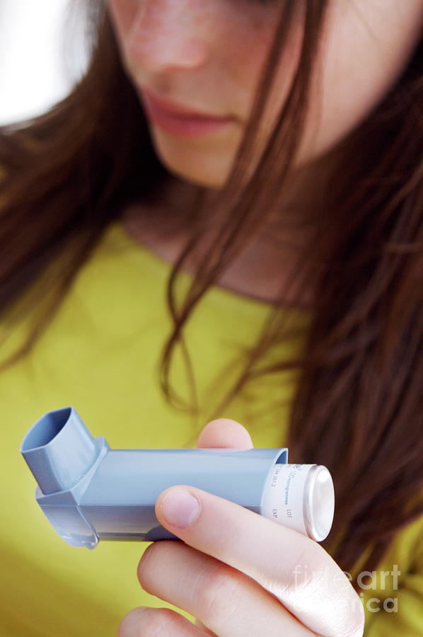 Asthma Inhaler #3 by Aj Photo/science Photo Library