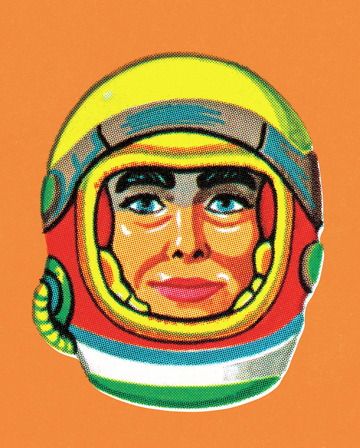 Science Fiction Drawing - Astronaut #3 by CSA Images
