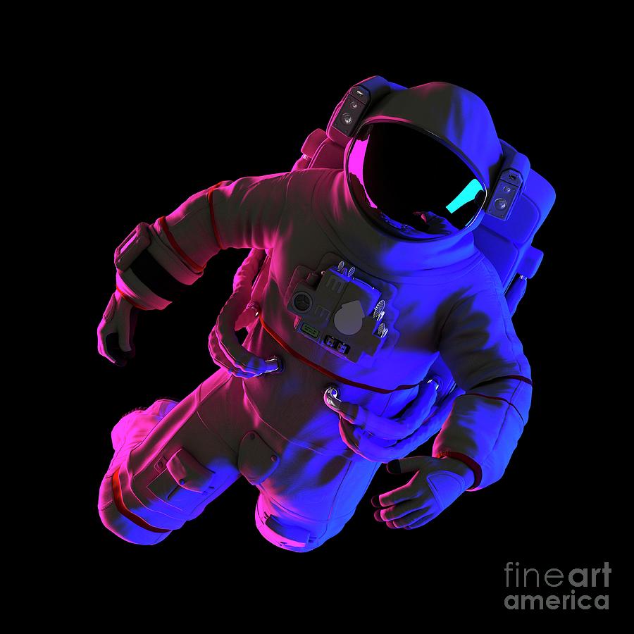 Astronaut #3 Photograph by Sebastian Kaulitzki/science Photo Library