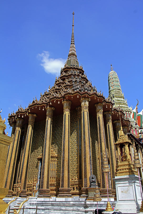 Bangkok, Thailand - Wat Phra Kaew - Temple Of The Emerald Buddha #4 Photograph by Richard Krebs